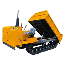 1000kg loading capacity hydraulic truck dumper crawler carrier mini dumper
